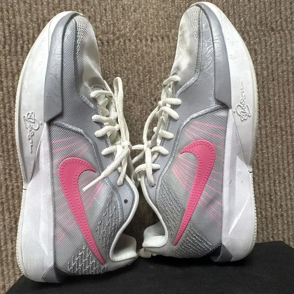 Nike Sabrina 2 Lily Youth 5.5 White Pinksicle Cement Grey basketball shoes